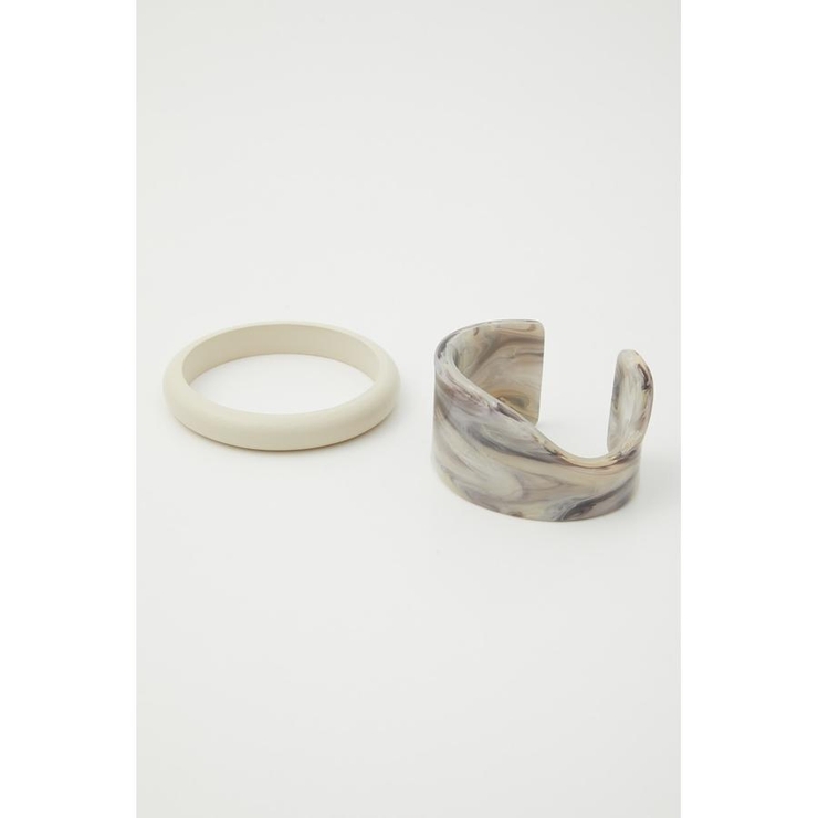 WOOD×MARBLE BANGLE | AZUL BY MOUSSY | 詳細画像1 