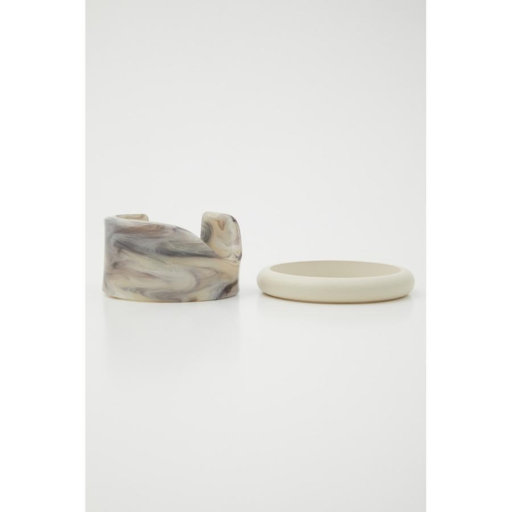 WOOD×MARBLE BANGLE | AZUL BY MOUSSY | 詳細画像2 