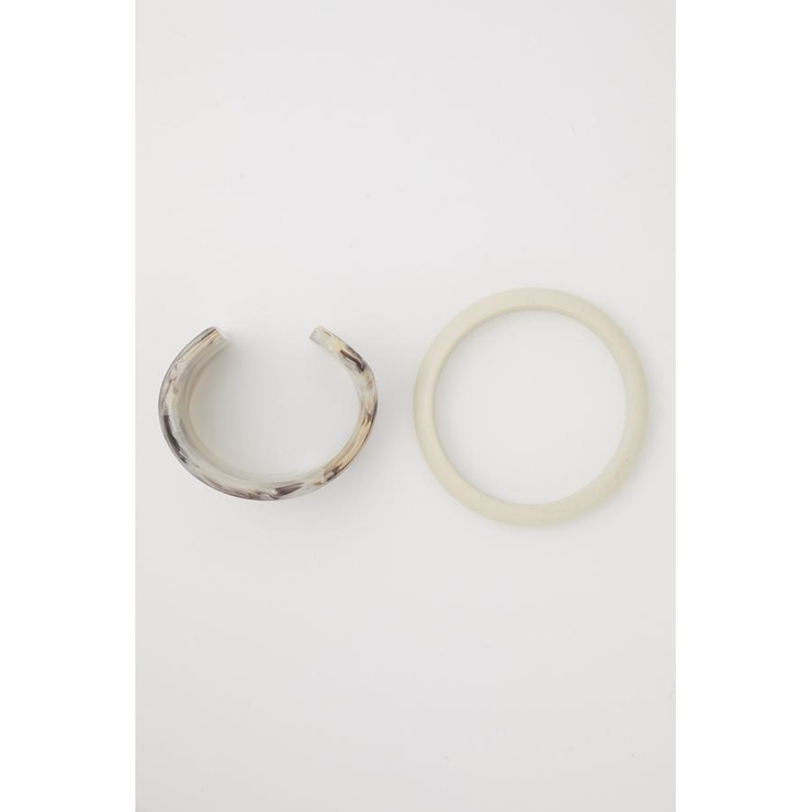 WOOD×MARBLE BANGLE | AZUL BY MOUSSY | 詳細画像3 