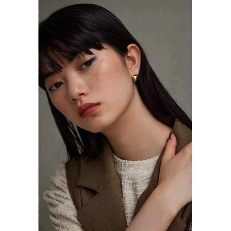 プックリミニフープピアス | AZUL BY MOUSSY | 詳細画像5 