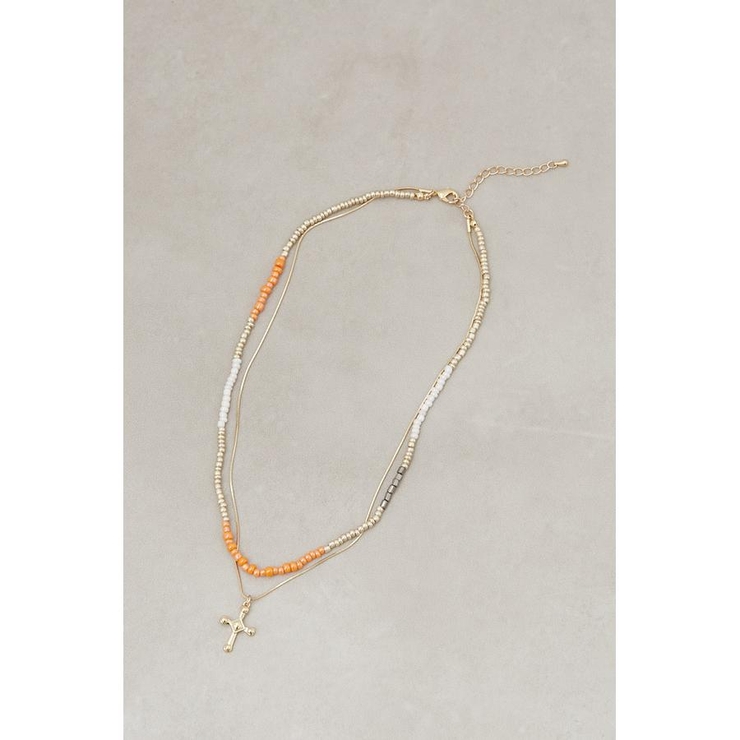 ORG | ビーズ2連ネックレス | AZUL BY MOUSSY