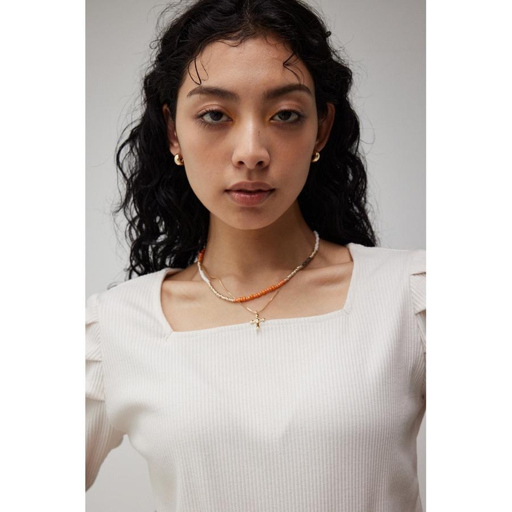 ビーズ2連ネックレス | AZUL BY MOUSSY | 詳細画像11 