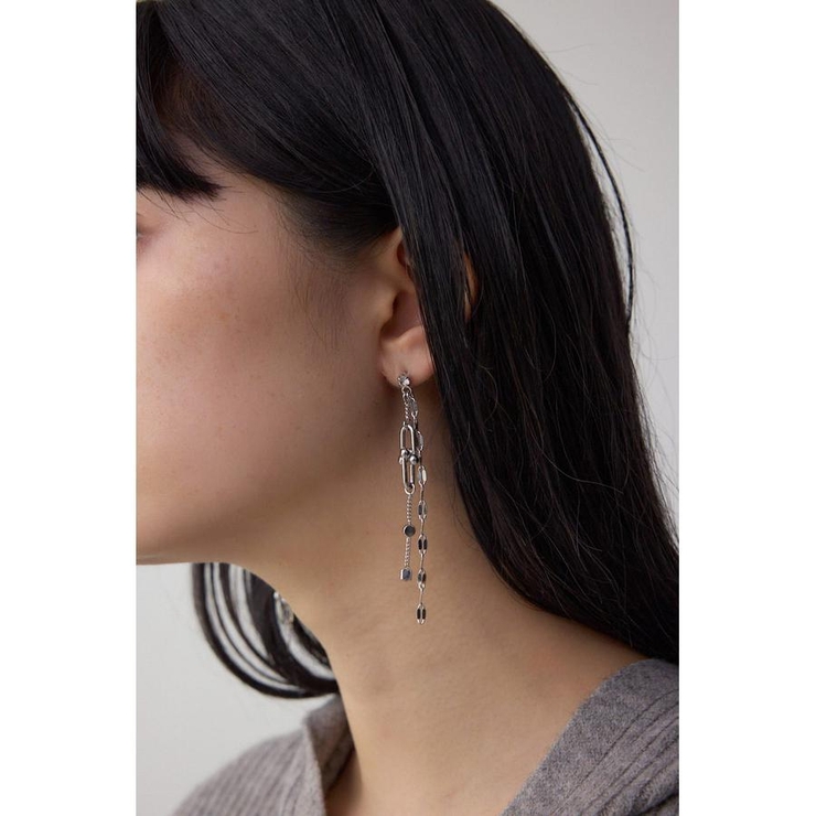 SLV | Uチェーンスウィングピアス | AZUL BY MOUSSY