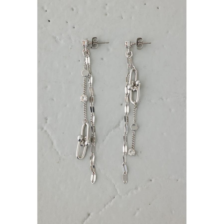 Uチェーンスウィングピアス | AZUL BY MOUSSY | 詳細画像9 