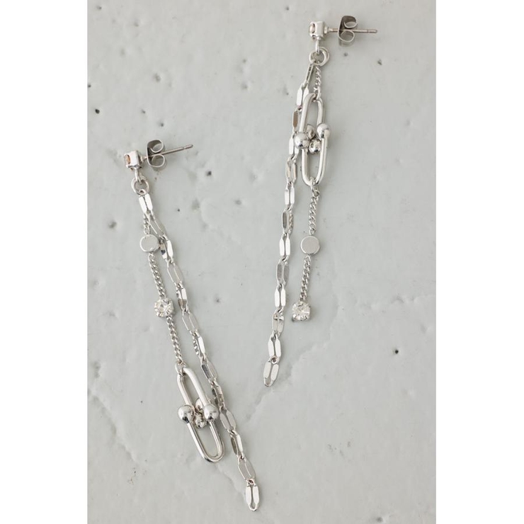 Uチェーンスウィングピアス | AZUL BY MOUSSY | 詳細画像10 