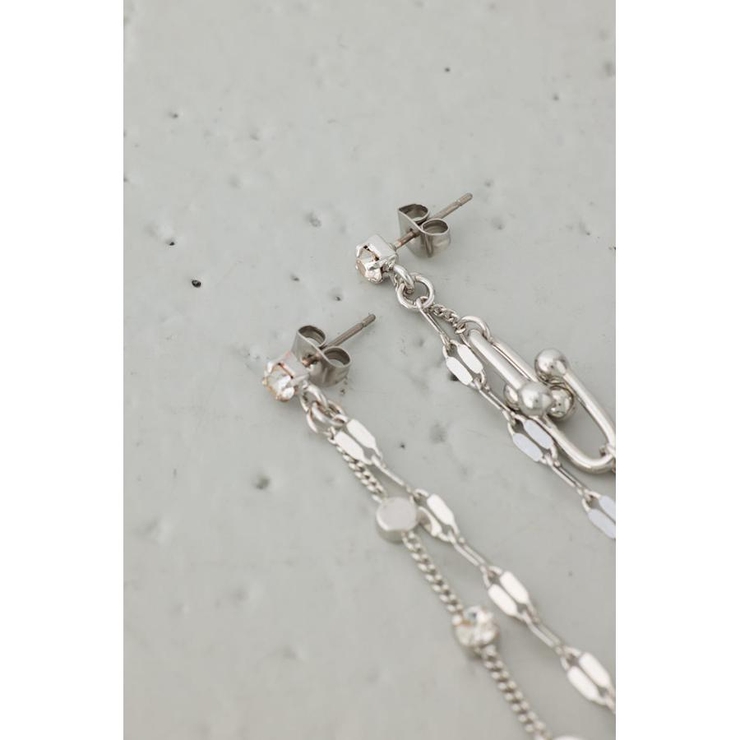 Uチェーンスウィングピアス | AZUL BY MOUSSY | 詳細画像11 