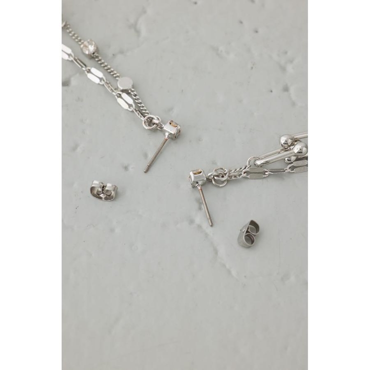 Uチェーンスウィングピアス | AZUL BY MOUSSY | 詳細画像12 