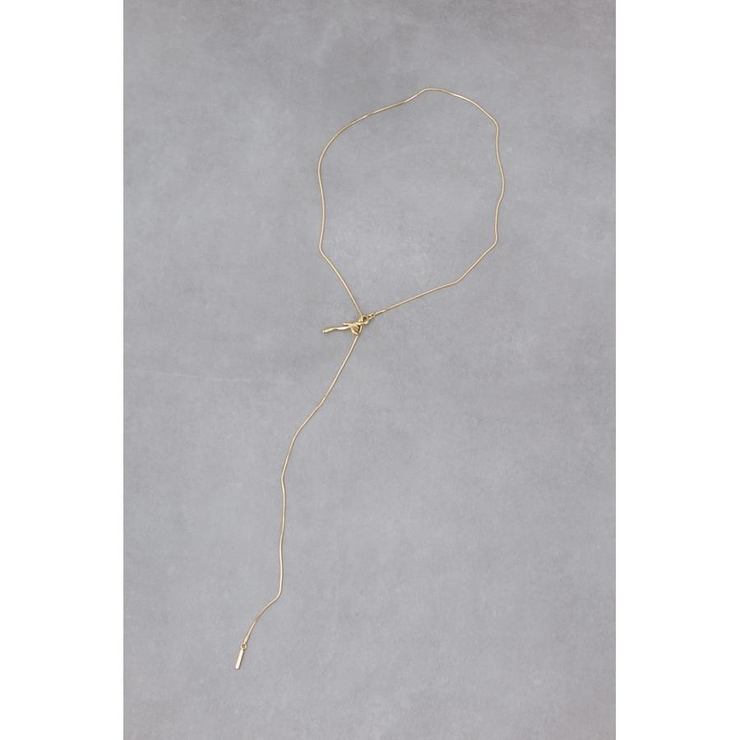 ノットパーツアジャスタブルネックレス | AZUL BY MOUSSY | 詳細画像2 