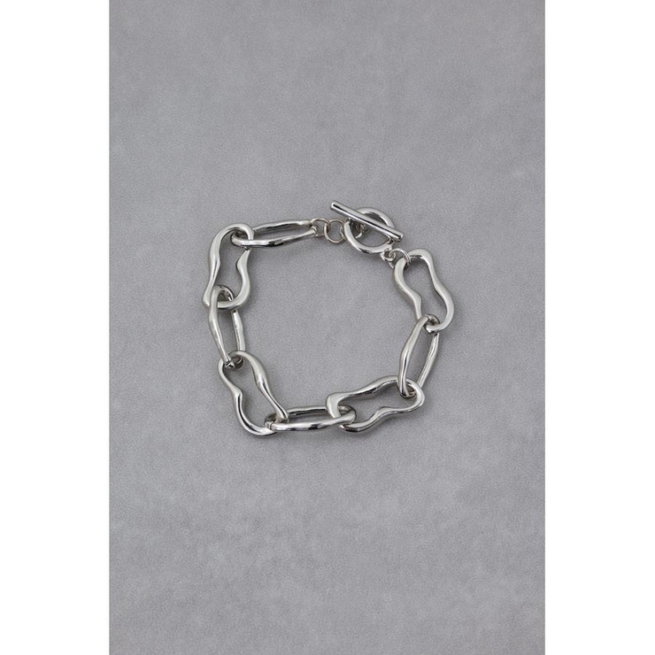 ニュアンスシェイプドチェーンブレスレット | AZUL BY MOUSSY | 詳細画像6 