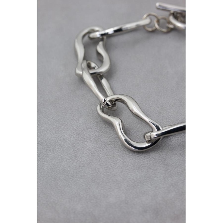 ニュアンスシェイプドチェーンブレスレット | AZUL BY MOUSSY | 詳細画像7 