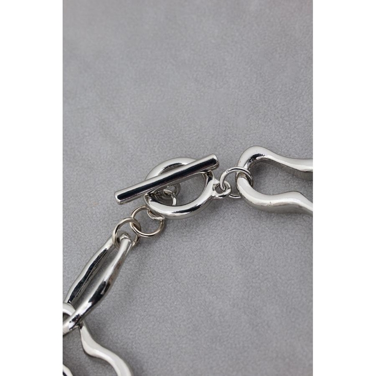 ニュアンスシェイプドチェーンブレスレット | AZUL BY MOUSSY | 詳細画像8 