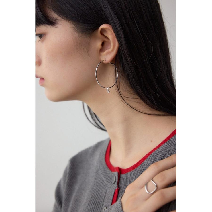 ビッグフープピアス | AZUL BY MOUSSY | 詳細画像7 