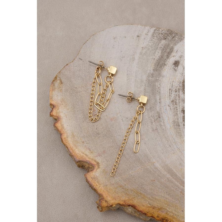 マルチチェーンアシンメトリーピアス | AZUL BY MOUSSY | 詳細画像3 