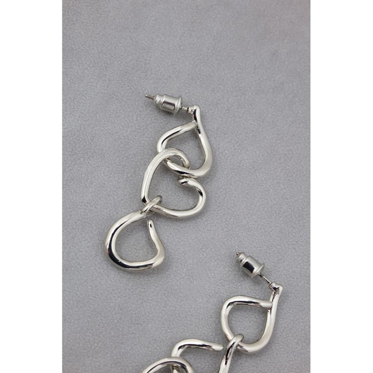 ハートチェーンピアス | AZUL BY MOUSSY | 詳細画像10 