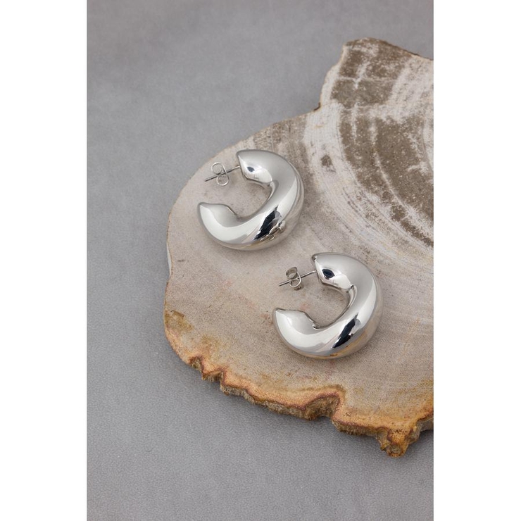 SLV | ボリュームニュアンスフープピアス | AZUL BY MOUSSY