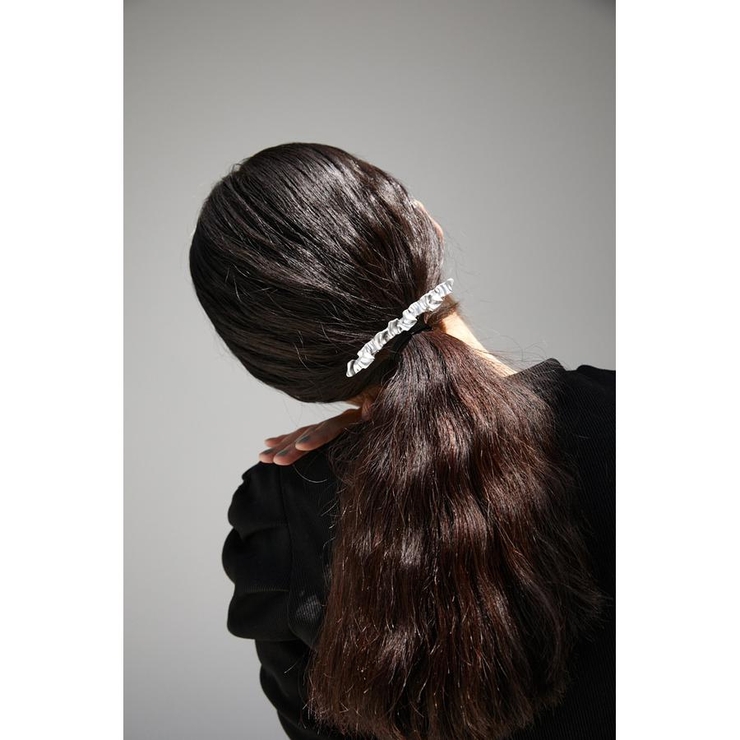 SLV | METAL DESIGN BARRETTE | AZUL BY MOUSSY
