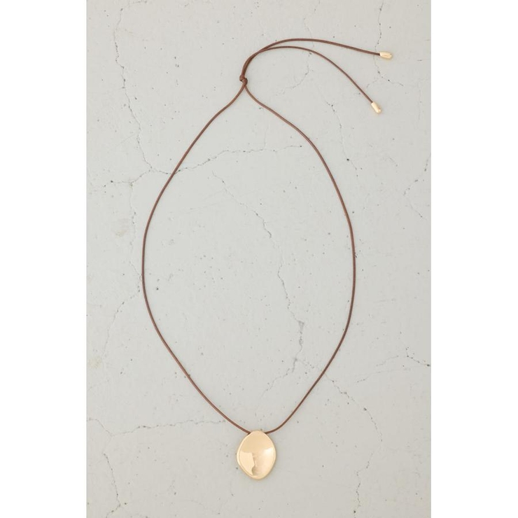 BRN | メタルプレートコードネックレス | AZUL BY MOUSSY