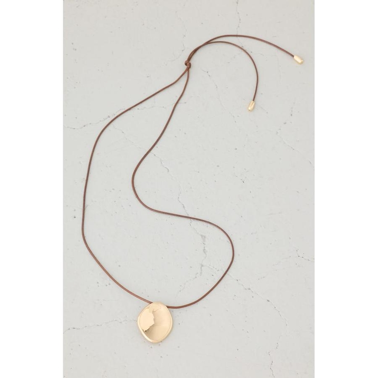 メタルプレートコードネックレス | AZUL BY MOUSSY | 詳細画像7 