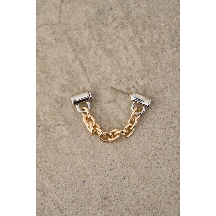 EAR CUFF SET CHAIN EARRINGS | AZUL BY MOUSSY | 詳細画像4 