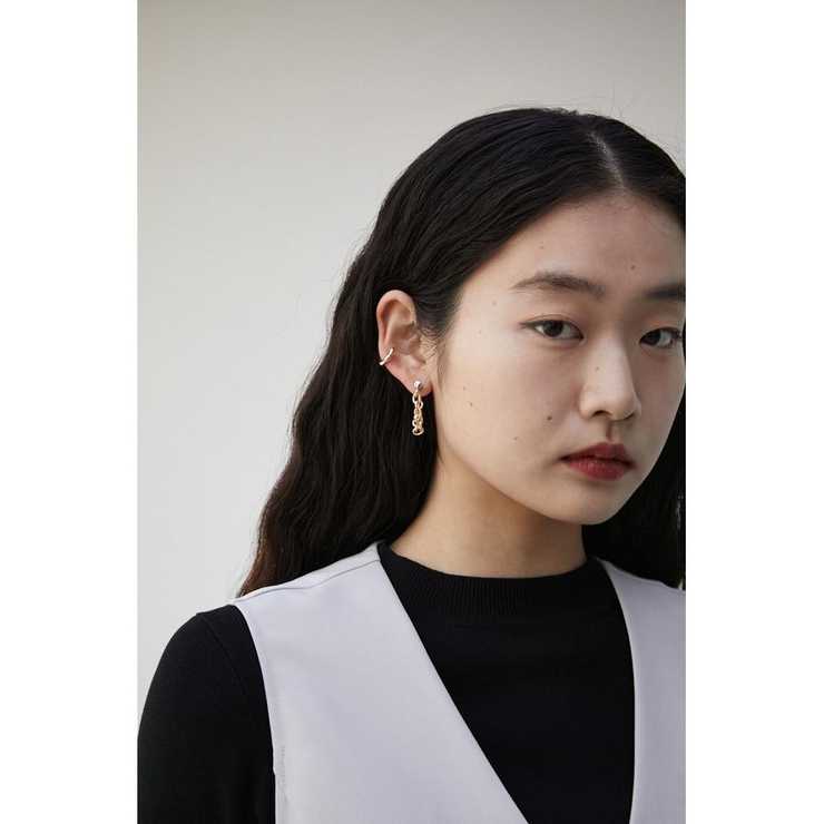 EAR CUFF SET CHAIN EARRINGS | AZUL BY MOUSSY | 詳細画像6 