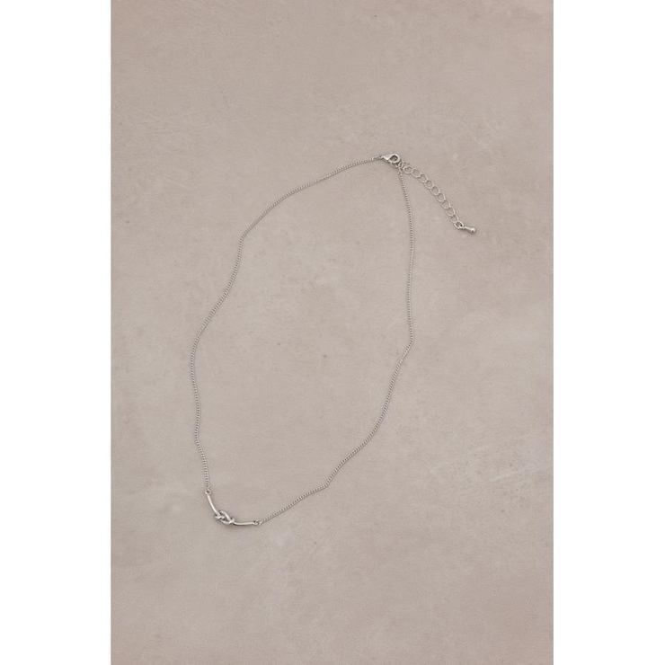 ノットデザインスレンダーネックレス | AZUL BY MOUSSY | 詳細画像8 