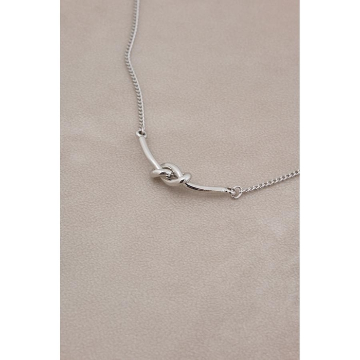 ノットデザインスレンダーネックレス | AZUL BY MOUSSY | 詳細画像9 