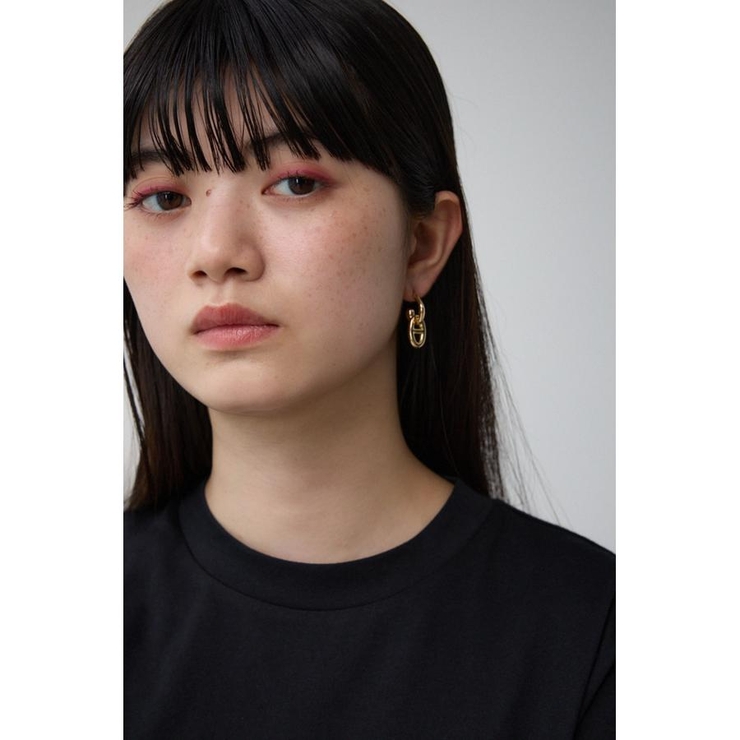 アンカーチェーンミニフープピアス | AZUL BY MOUSSY | 詳細画像1 