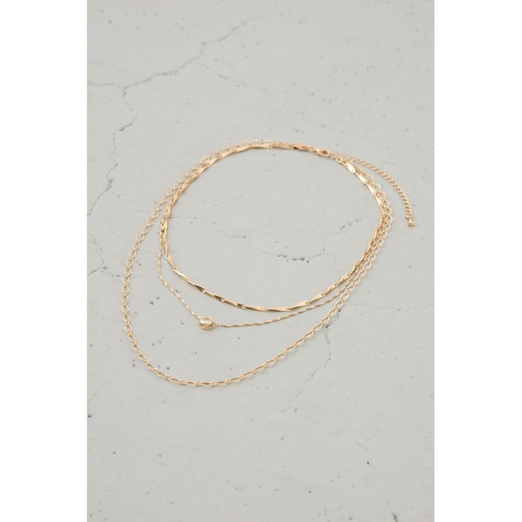 3連ネックレス | AZUL BY MOUSSY | 詳細画像3 