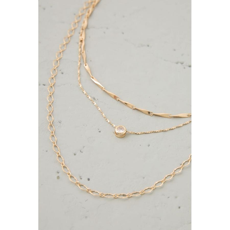 3連ネックレス | AZUL BY MOUSSY | 詳細画像4 