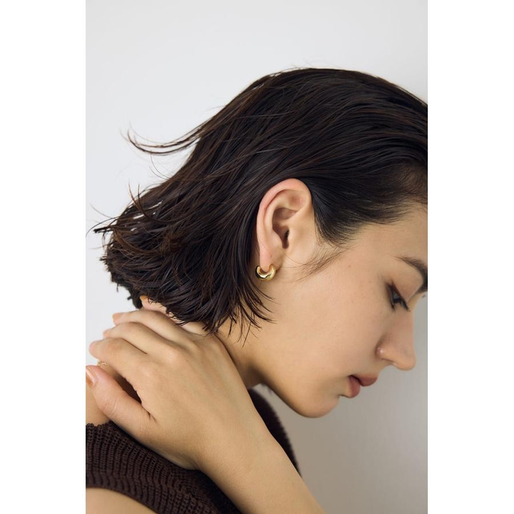 ボリュームミニフープピアス | AZUL BY MOUSSY | 詳細画像2 