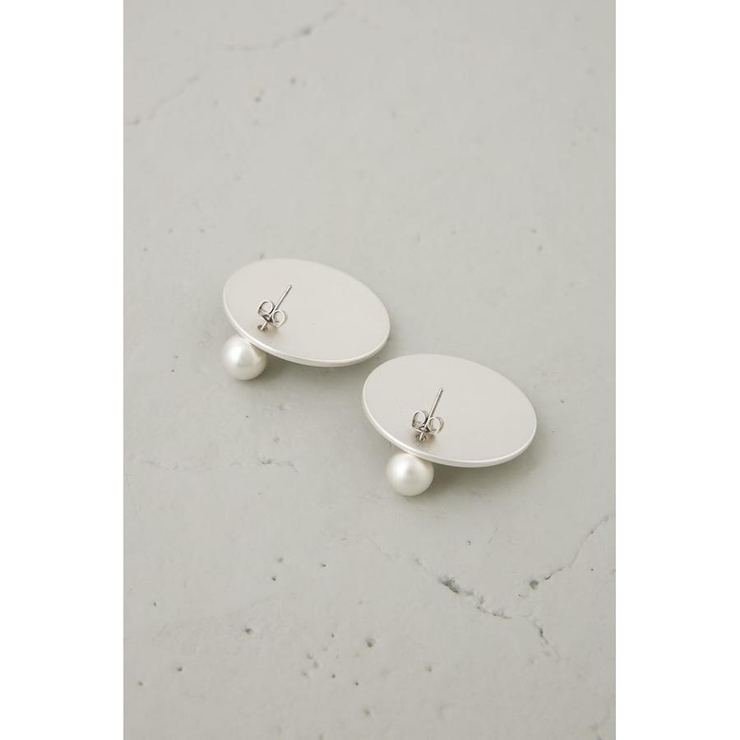 サークルプレートロゴピアス | AZUL BY MOUSSY | 詳細画像11 