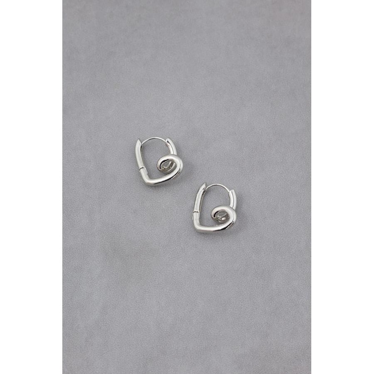 ニュアンスハートフープピアス | AZUL BY MOUSSY | 詳細画像8