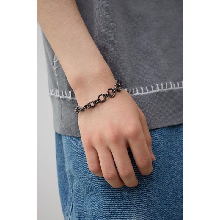 BLK | ツイステッドサークルブレスレット | AZUL BY MOUSSY