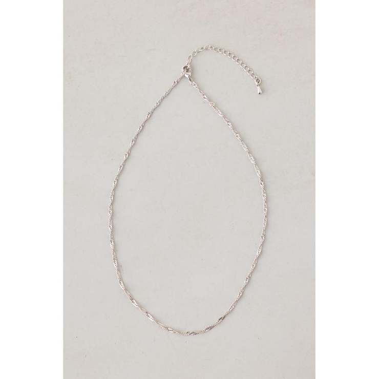 SLV | ツイストチェーンネックレス | AZUL BY MOUSSY