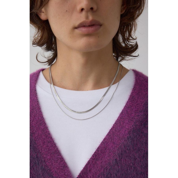 SLV | 2連チェーンネックレス | AZUL BY MOUSSY