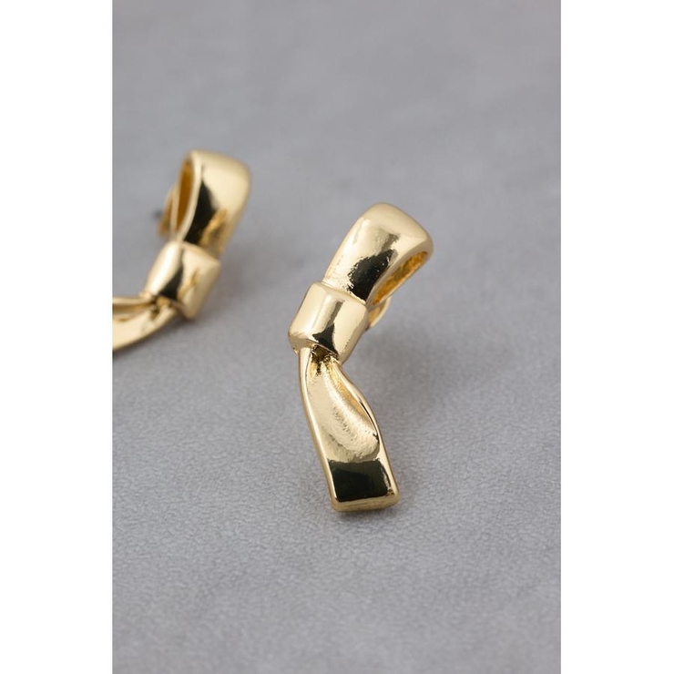 リボンモチーフピアス | AZUL BY MOUSSY | 詳細画像3 