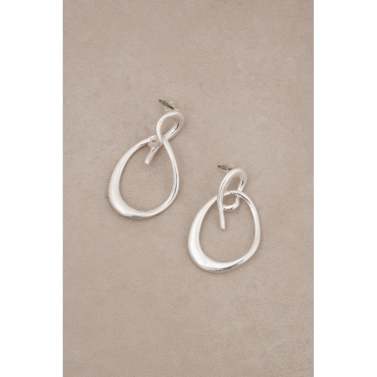 ダルメタルリンクフープピアス | AZUL BY MOUSSY | 詳細画像8 