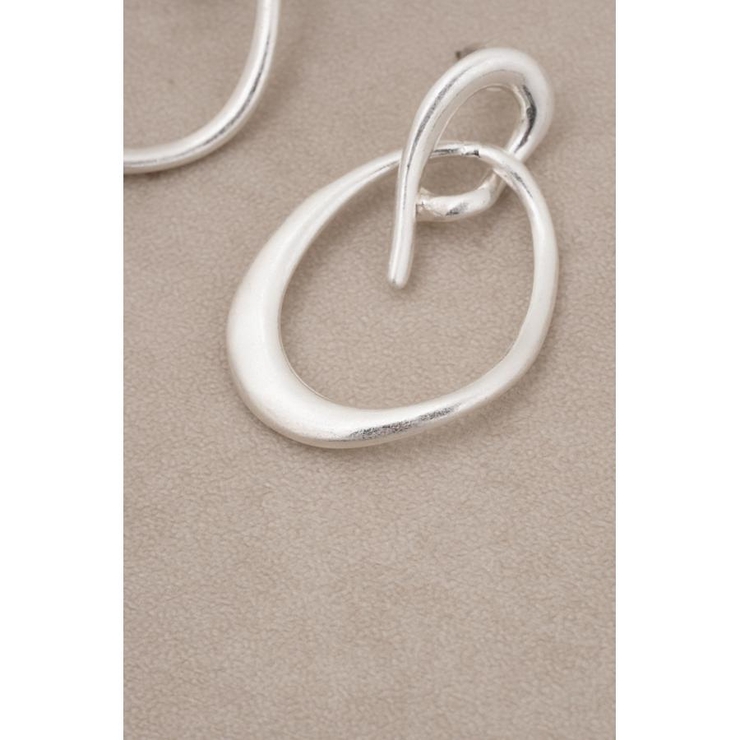 ダルメタルリンクフープピアス | AZUL BY MOUSSY | 詳細画像9 