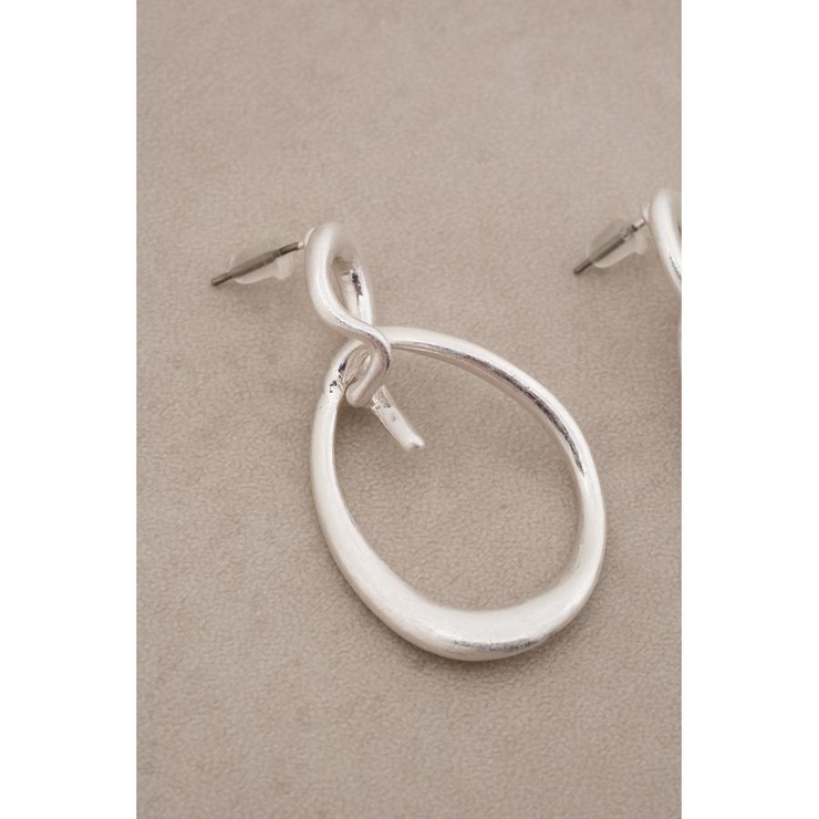 ダルメタルリンクフープピアス | AZUL BY MOUSSY | 詳細画像10 