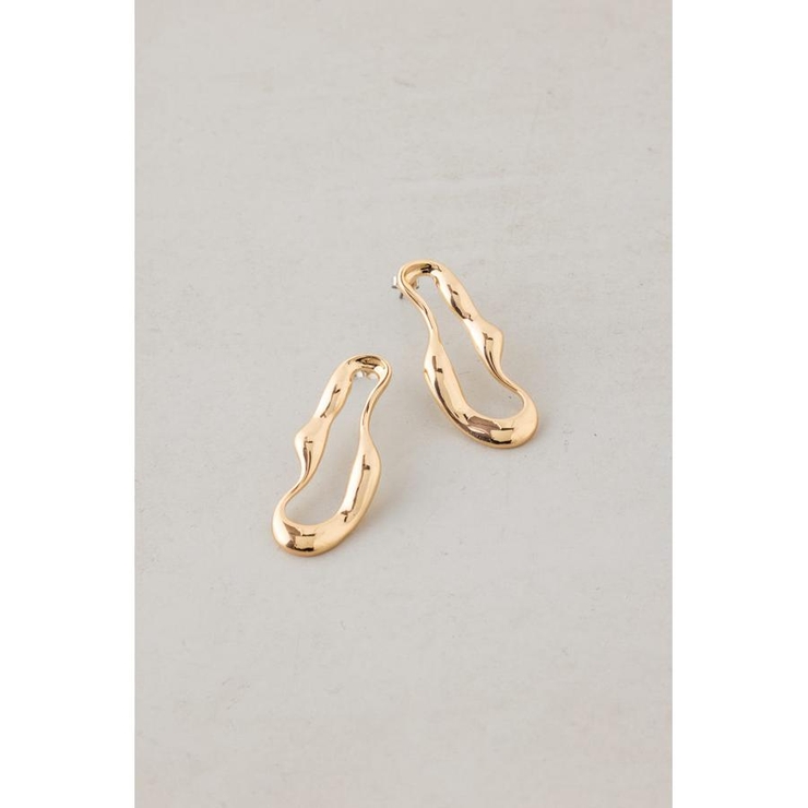 ウェイビーサークルピアス | AZUL BY MOUSSY | 詳細画像1 