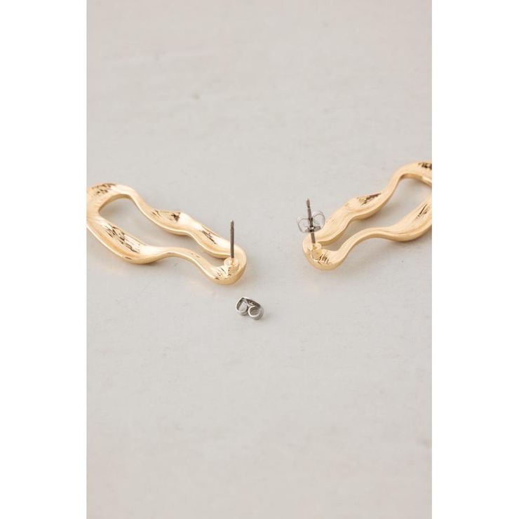 ウェイビーサークルピアス | AZUL BY MOUSSY | 詳細画像3 