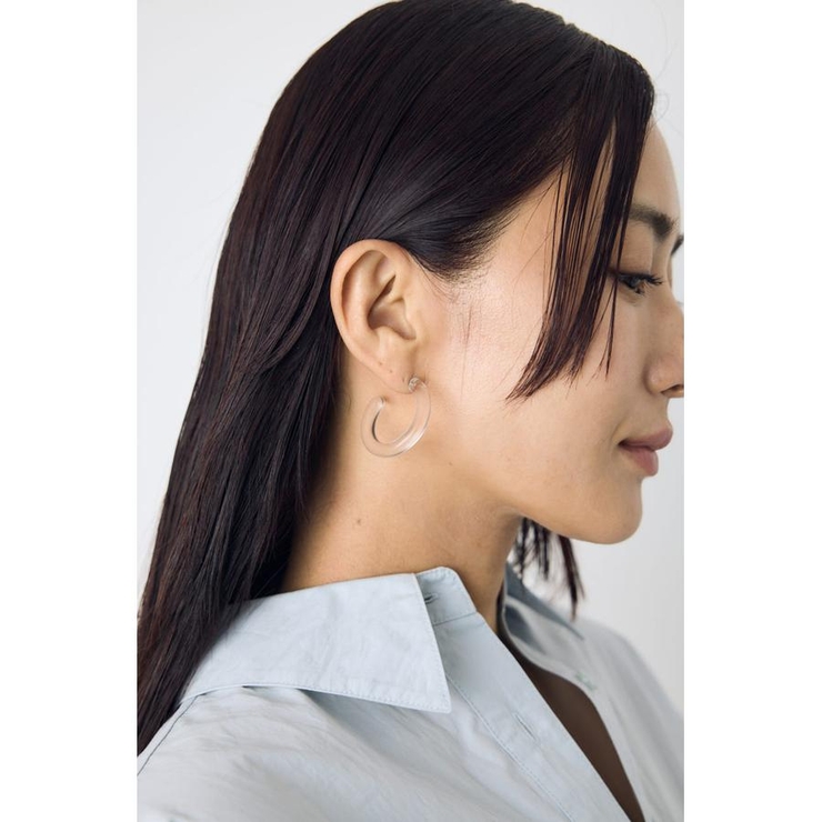 アクリルフープピアス | AZUL BY MOUSSY | 詳細画像5 