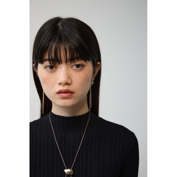 ミックスチェーンスウィングデザインピアス | AZUL BY MOUSSY | 詳細画像2 