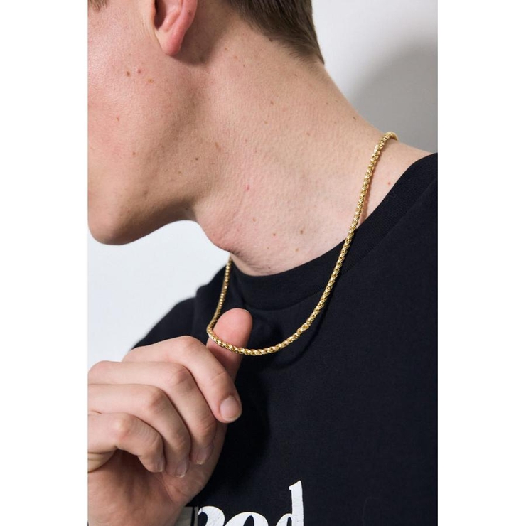 GLD | マンテルチェーンネックレス | AZUL BY MOUSSY