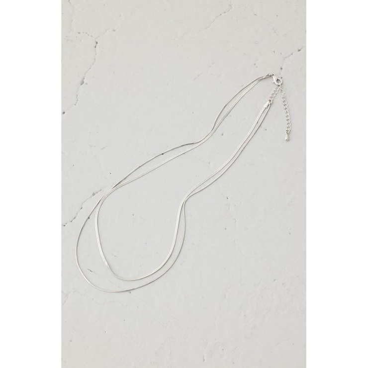 スネークチェーン2連ネックレス | AZUL BY MOUSSY | 詳細画像6 