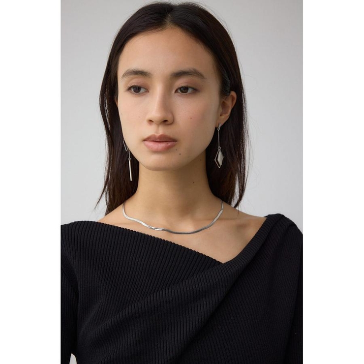 アクリル×メタルアシンメトリーピアス | AZUL BY MOUSSY | 詳細画像2 