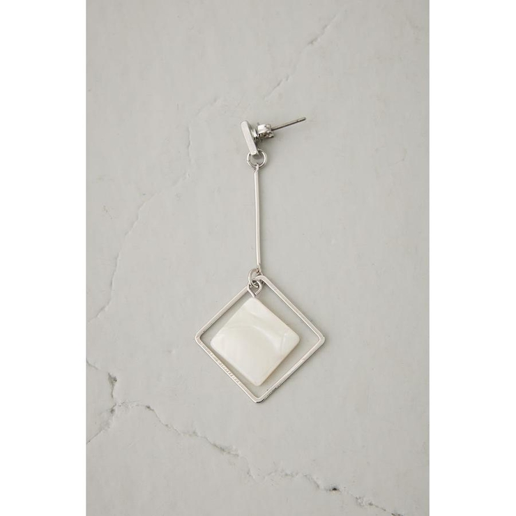 アクリル×メタルアシンメトリーピアス | AZUL BY MOUSSY | 詳細画像6 