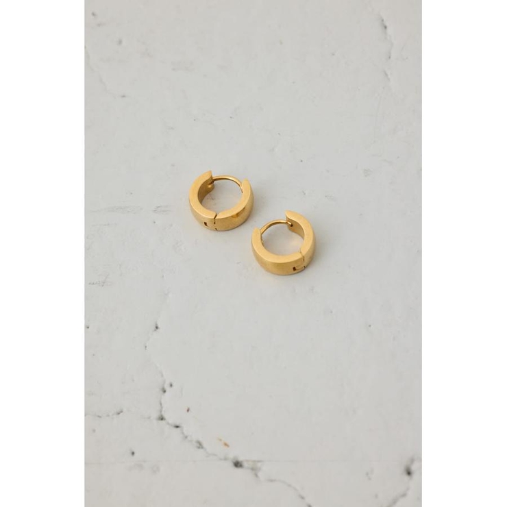 ステンレスメタルプチフープピアス | AZUL BY MOUSSY | 詳細画像3 