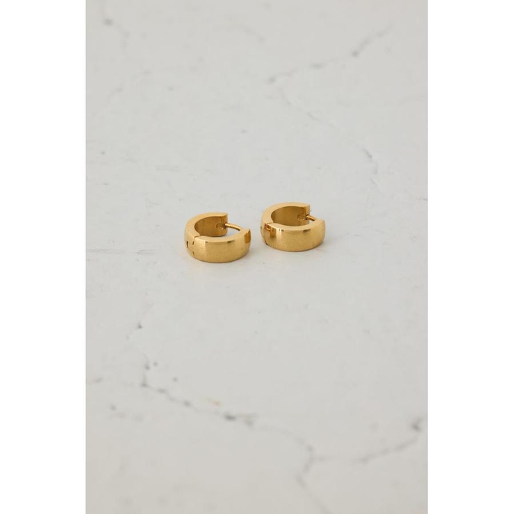 ステンレスメタルプチフープピアス | AZUL BY MOUSSY | 詳細画像4 