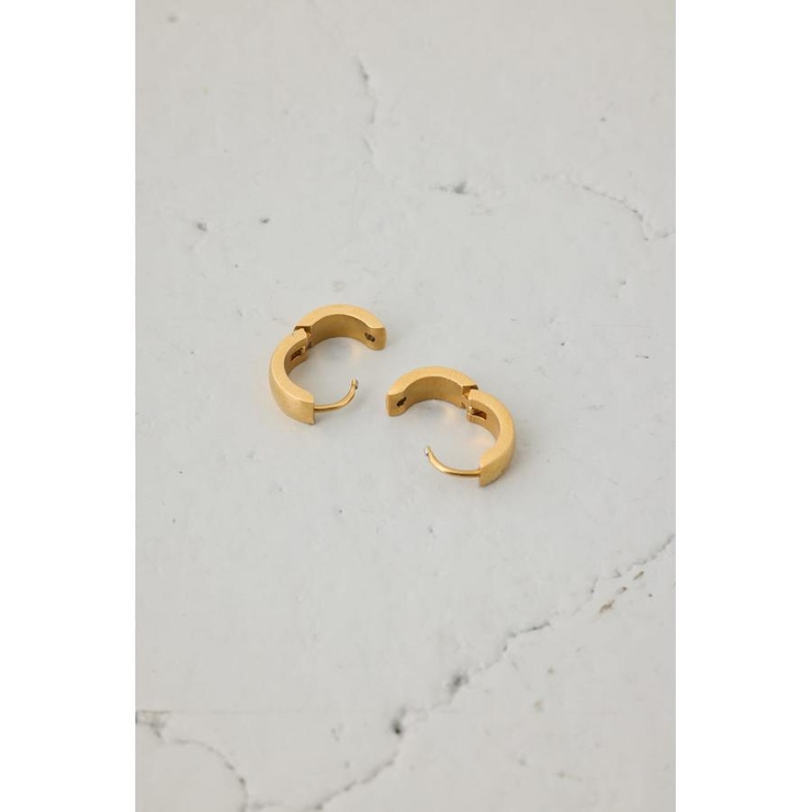 ステンレスメタルプチフープピアス | AZUL BY MOUSSY | 詳細画像5 